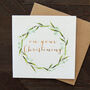 Gold Foiled Christening Card, thumbnail 1 of 3