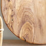 Round Olive Wood Pizza Board, thumbnail 5 of 9