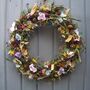 Spring Summer Hedgerow Wreath Door Wedding Home Decoration, thumbnail 1 of 7
