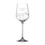 Personalised Spiral Wine Glass With Crystals, thumbnail 1 of 5