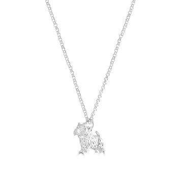 Personalised Westie Sterling Silver Necklace, 4 of 10