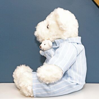 Personalised Bear And Baby Soft Toy, 3 of 4