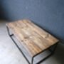 Industrial Reclaimed Custom Coffee Table Tv Stand 087, thumbnail 5 of 6