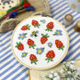 'Strawberries' Large Cross Stitch Kit, thumbnail 1 of 3