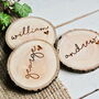 Personalised Natural Wood Name Place Setting, thumbnail 1 of 2