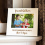 Personalised Grandchildren Pastel Photo Frame Gift For Grandparents, thumbnail 1 of 7