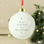 Personalised Baby Penguin Bauble, thumbnail 2 of 3