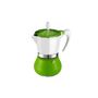 Italian Moka Pot Espresso Maker 'Pin Up' In Green, thumbnail 2 of 4