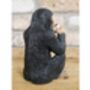 Tea Drinking Monkey Figurine – Chimpanzee Ornament, thumbnail 3 of 3