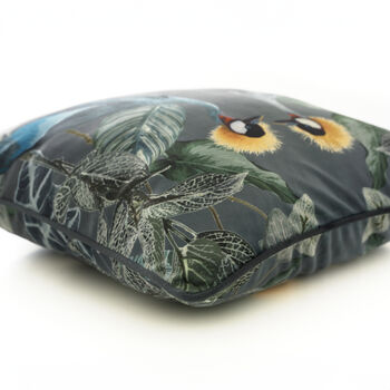 Printed Crane World Large Premium Soft Velvet 50cm X 50cm Cushion Including Cushion Pad 42006202, 3 of 3