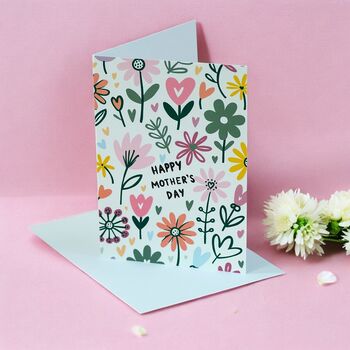 Floral Happy Mother's Day Card, 2 of 2