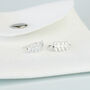Sterling Silver Leaf Branch Hook Earrings, thumbnail 4 of 5
