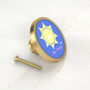 Nursery Knobs Night Time Drawer Door Cupboard Cabinet Handle Available In A Gold, Silver, Black And Antique Gold Base, thumbnail 8 of 9