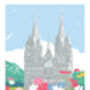 Lichfield Cathedral Art Print, thumbnail 2 of 3
