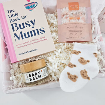 Mum To Be And Baby Gift Box – Pregnancy Pamper And Newborn Gift Set, Baby Shower Gift, 2 of 8