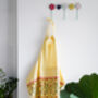 Bahar Floral Aprons In Yellow, thumbnail 3 of 4