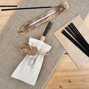 Black Pomegranate Hand Dipped Incense Sticks Fruity, 2 of 12