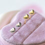Sweet Heart Stud Earrings, thumbnail 5 of 8