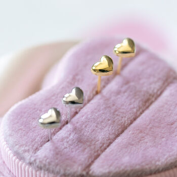 Sweet Heart Stud Earrings, 5 of 8