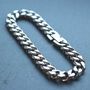 Thick Curb Chain Bracelet 8mm 316 Stainless Steel, thumbnail 9 of 9