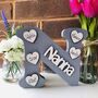 Personalised Nanna N Letter Mother's Day Gift Grey, thumbnail 2 of 3