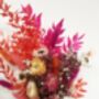 Tropical Vibe Dried Flower Posy With Jar, thumbnail 5 of 9
