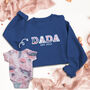 Personalised 'Dad' Appliqué Keepsake Sweatshirt, thumbnail 8 of 10