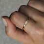 Mila Pearl Gold Ring, thumbnail 4 of 5