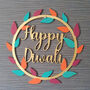 Diwali Rangoli Wreath With Glitter Sand, thumbnail 2 of 2