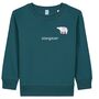 Organic Cotton Embroidered Polar Bear Sweatshirt, thumbnail 5 of 11