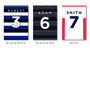 Personalised Rugby Shirt Print, Unframed, thumbnail 4 of 5