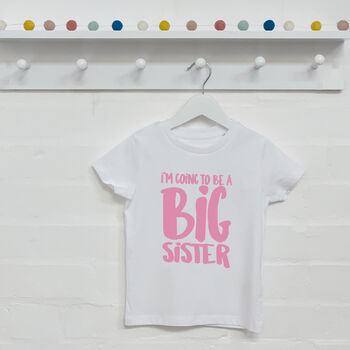 Big Brother Sister Announcement T Shirt, 7 of 8