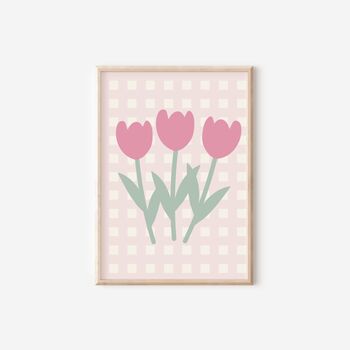 Girls Brights Pastel Affirmation Gallery Wall Print Set, 4 of 7
