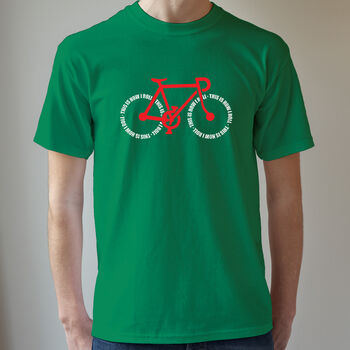 Cyclist's This Is How I Roll T Shirt, 5 of 8