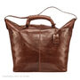 Personalised Large Leather Luggage Bag 'Fabrizio', thumbnail 2 of 12