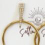 Gabriella Earrings 18k Gold Plated Waterproof Earrings, thumbnail 7 of 12