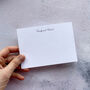 Couples Correspondence Cards, Wedding Thank You Notes, thumbnail 6 of 7