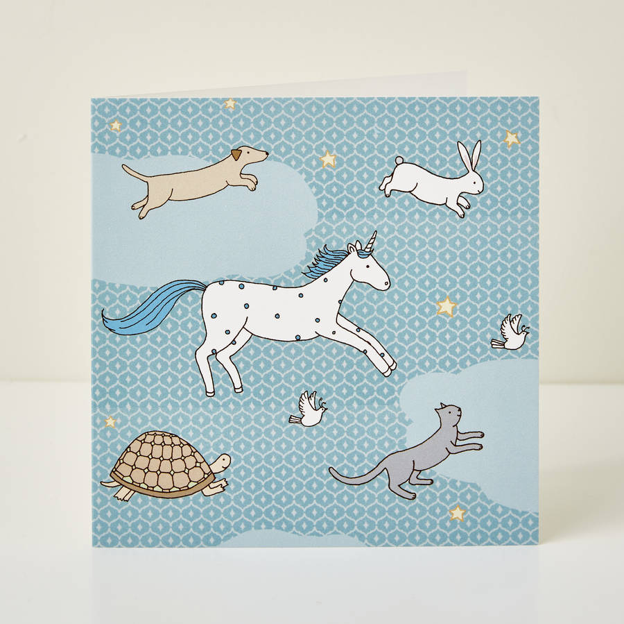 Magic Animals Greeting Card