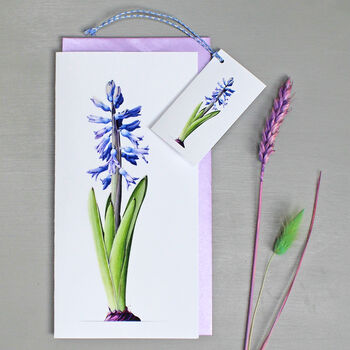 Gift Tags With Hyacinth Illustration, 5 of 5