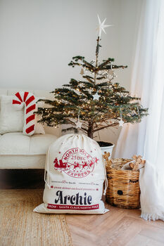 North Pole Express Personalised Santa Sack, 4 of 7