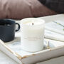 Leo Star Sign Gift Zodiac Glow Through Candle, thumbnail 2 of 11