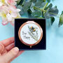 Bee Happy Compact Mirror, thumbnail 1 of 7