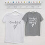 'Beautiful' Mother And Daughter Matching T Shirt Set, thumbnail 4 of 7