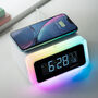 Digital Speaker Clock With Wireless Charging, thumbnail 1 of 6