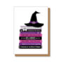 Booked Up For Halloween, Funny, Book Lovers Card, thumbnail 5 of 7