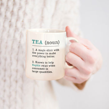 Personalised Tea Lover Mug, 2 of 12