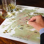 Personalised Scratch Off Whisky Distilleries Print, thumbnail 2 of 10