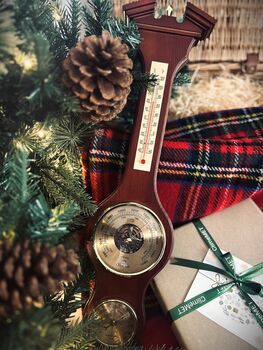 The Gainsborough Personalised Banjo Barometer, 3 of 9