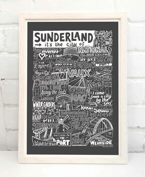 Sunderland Landmarks Print, 9 of 11