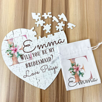 Personalised Bridesmaid Proposal Puzzle, 3 of 3